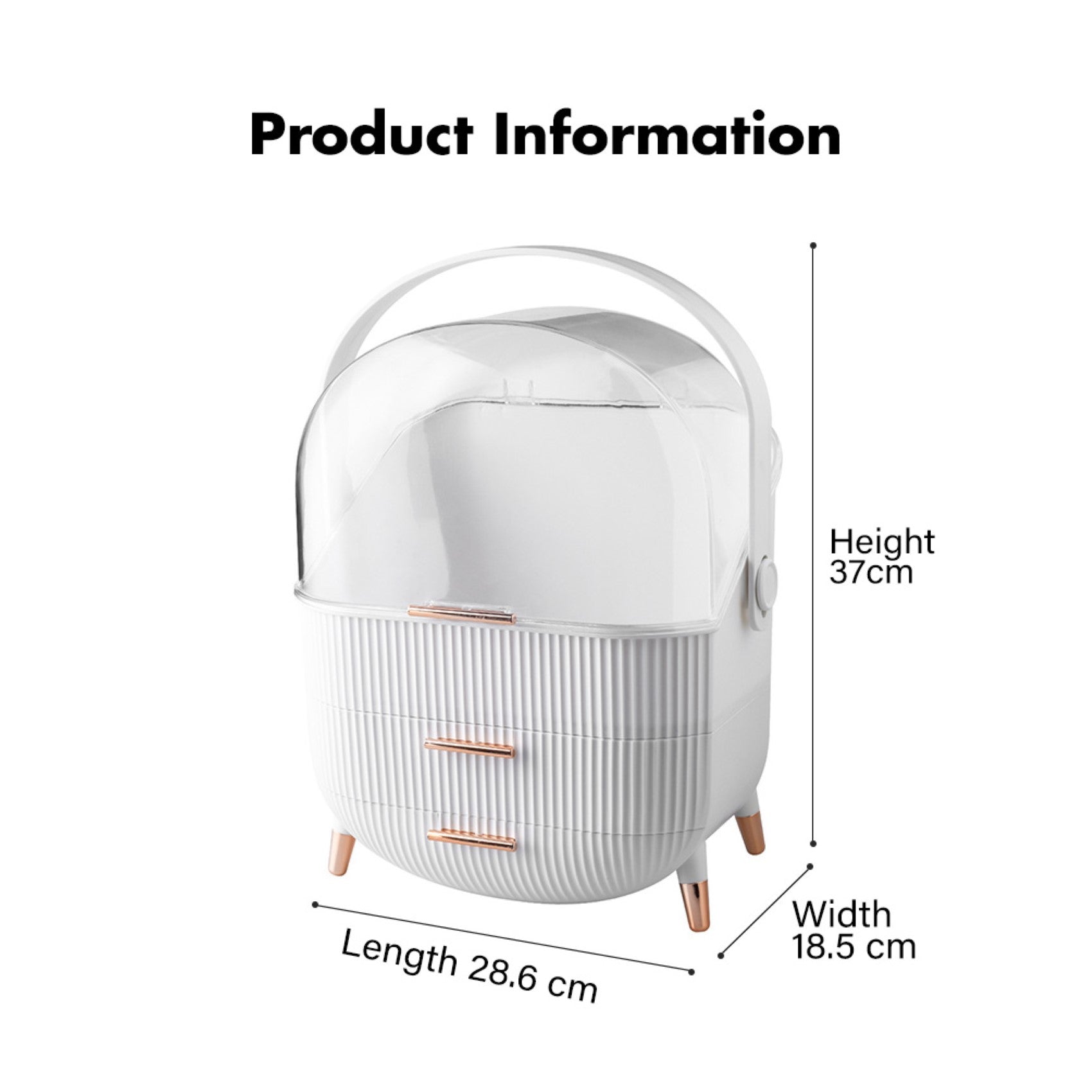 ALOXE Cute Cosmetic Organizer Box