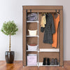 ALOXE Collapsible Wardrobe Portable Foldable Closet
