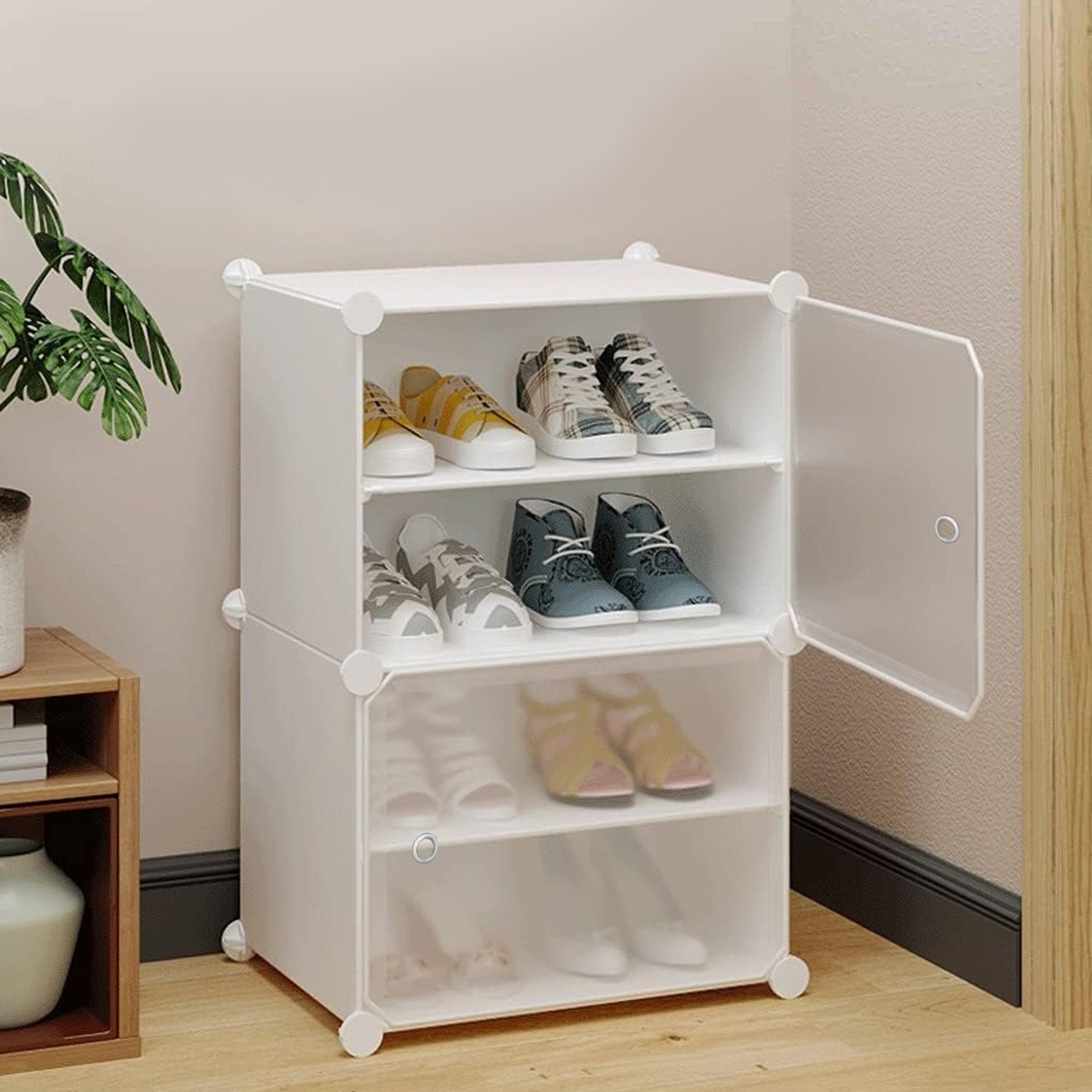 ALOXE 4 Layer Shoes Rack