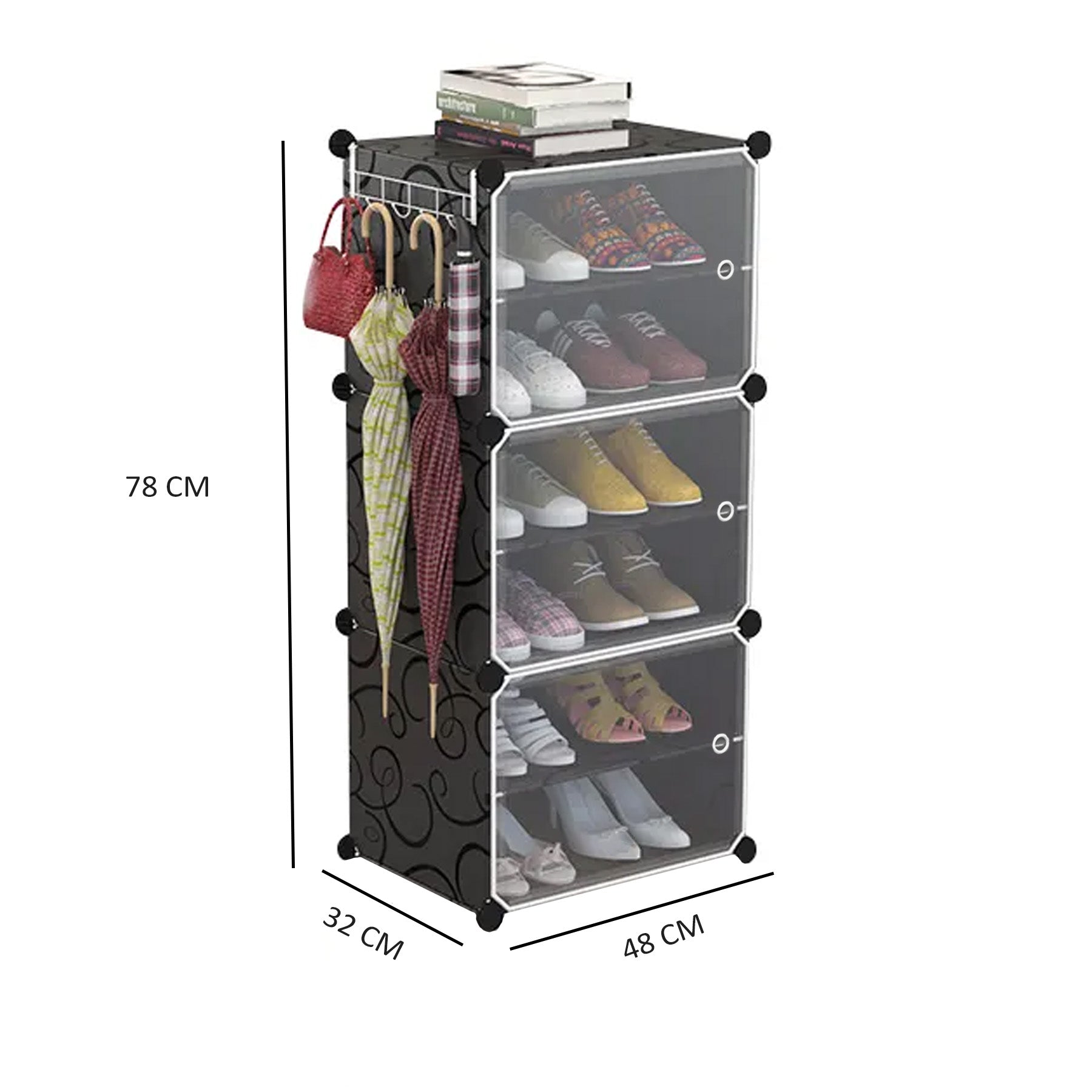 ALOXE 6-Layer Shoe Rack