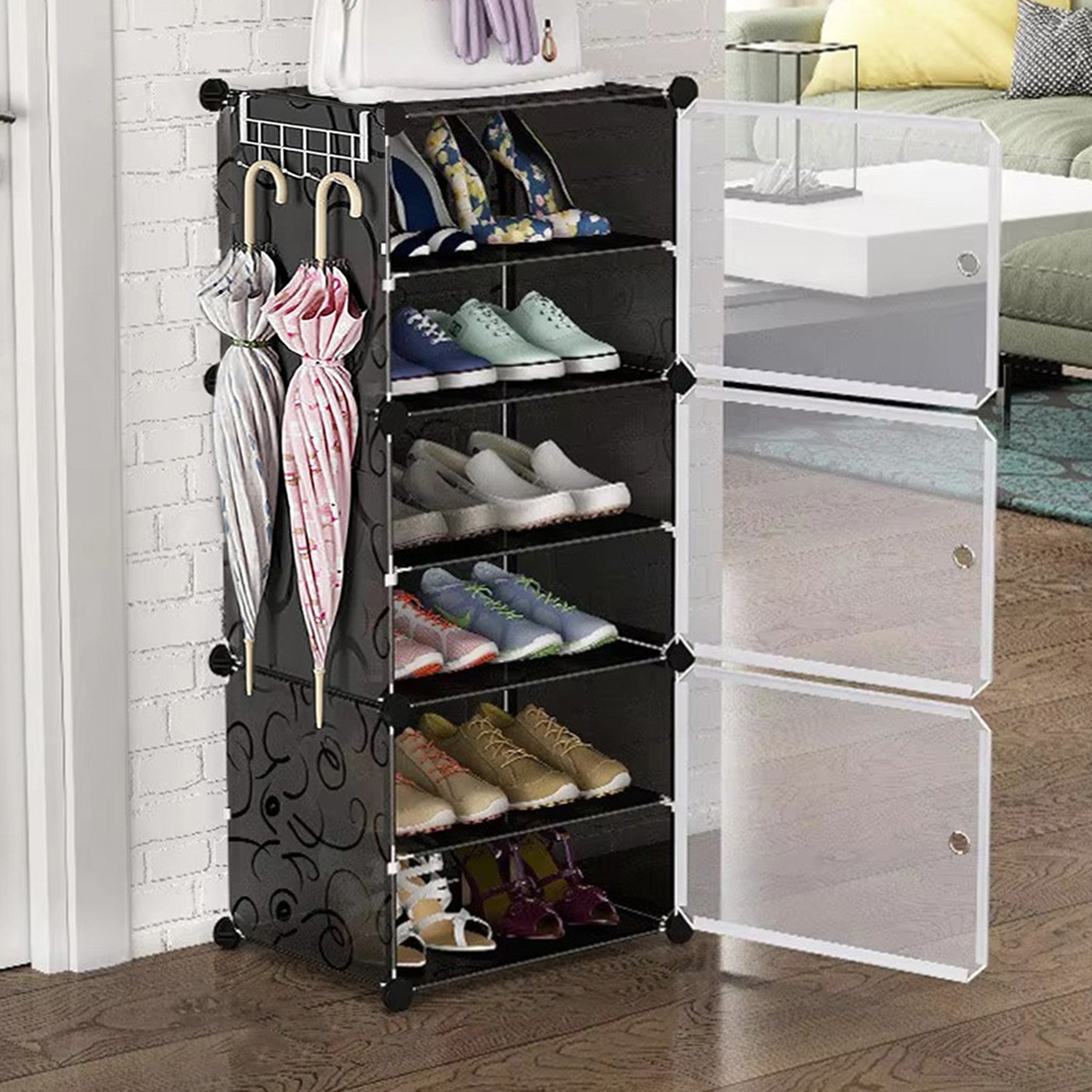 ALOXE 6-Layer Shoe Rack