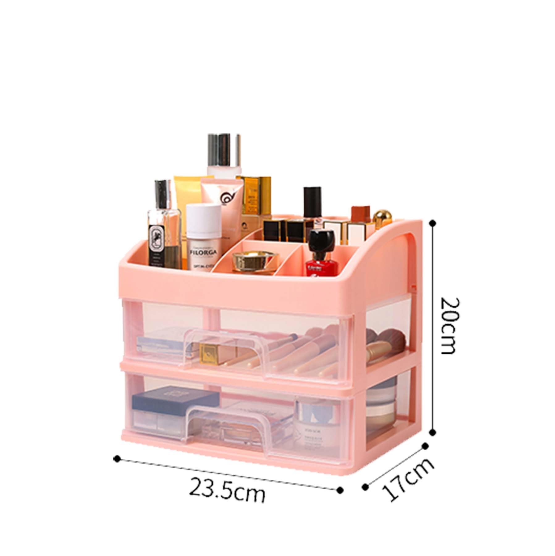 ALOXE Makeup Organiser Cosmetic Organisers Storage Box Drawers Plastic Cosmetic Organizer| Make Up Organiser For Women