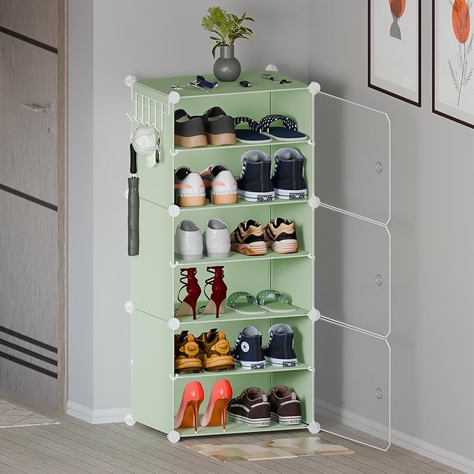 ALOXE 6-Layer Shoe Rack
