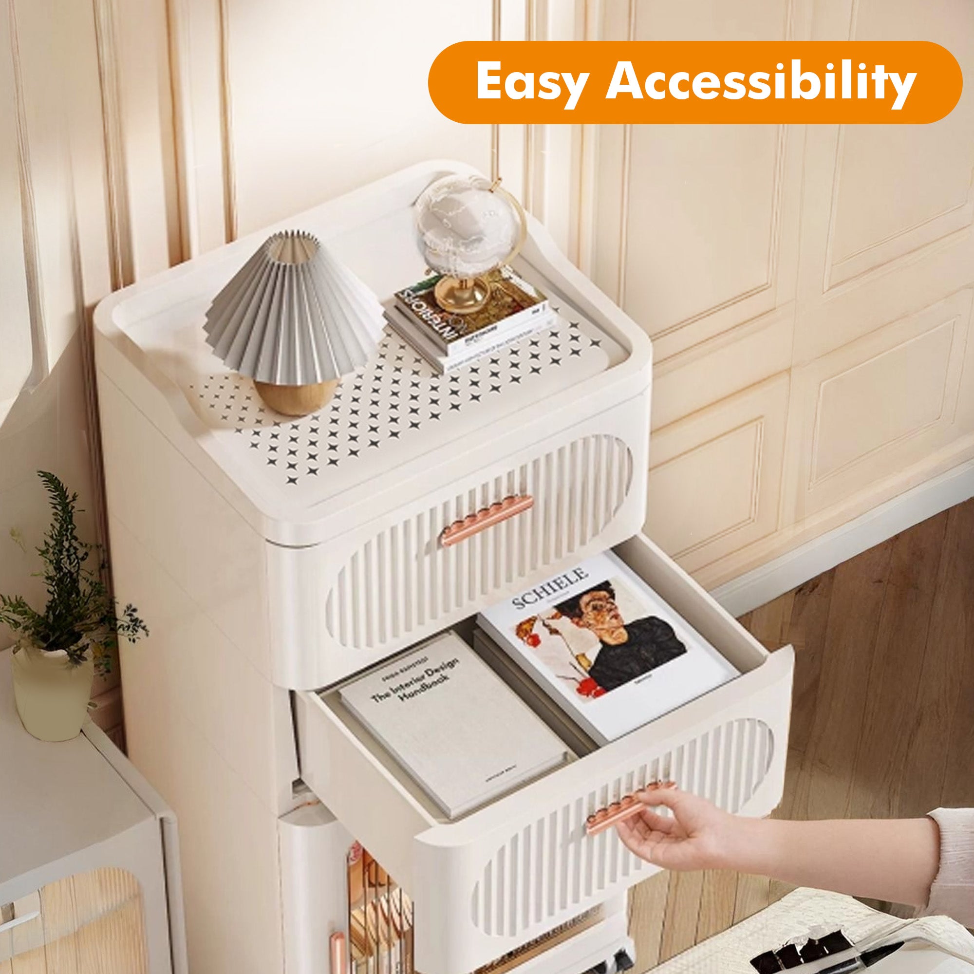 ALOXE Multipurpose Cabinet with Drawer