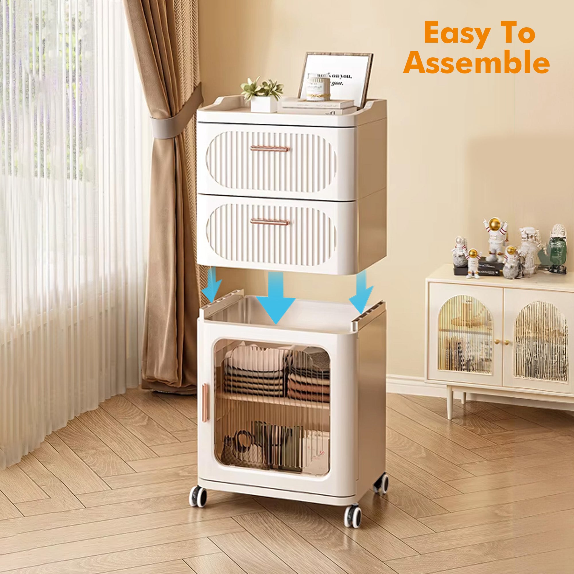 ALOXE Multipurpose Cabinet with Drawer