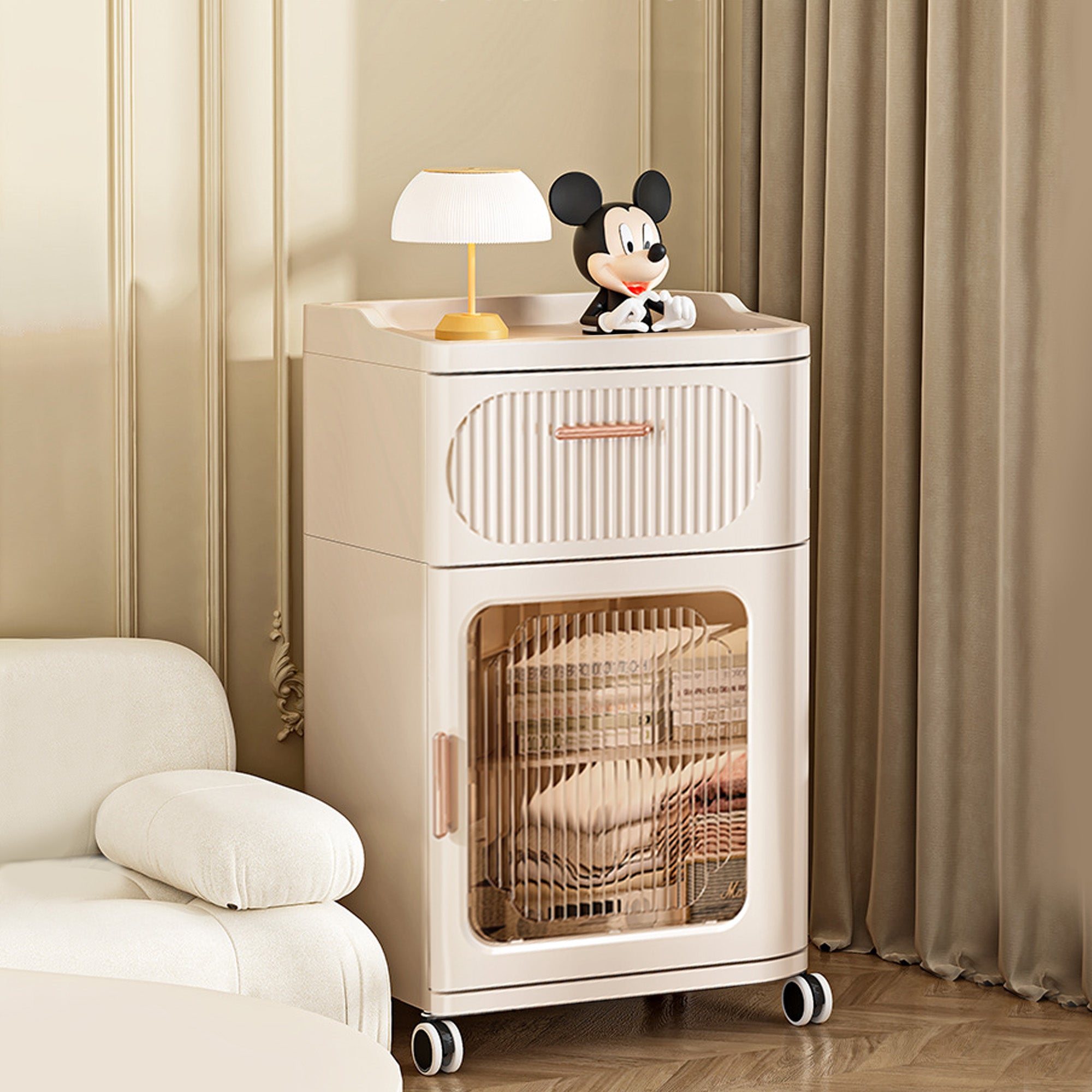 ALOXE Multipurpose Cabinet with Drawer