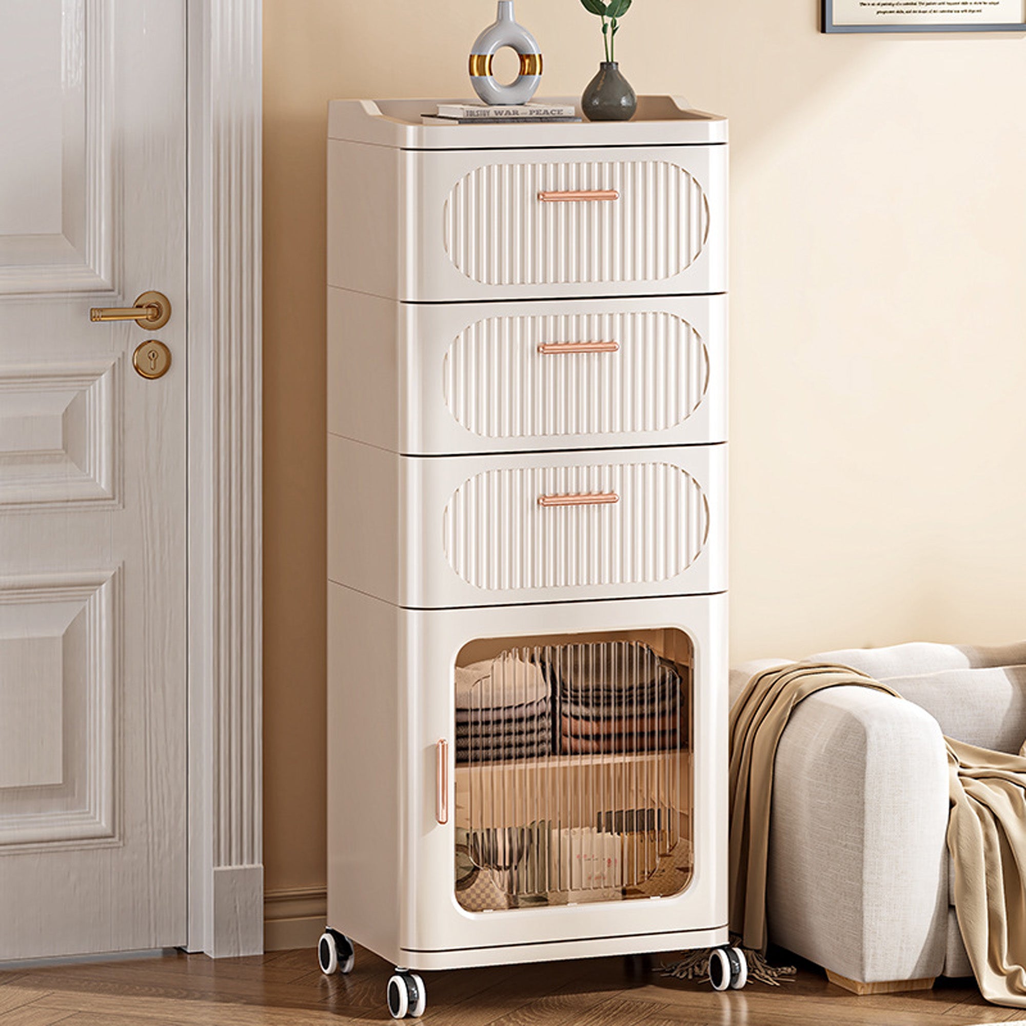 ALOXE Multipurpose Cabinet with Drawer