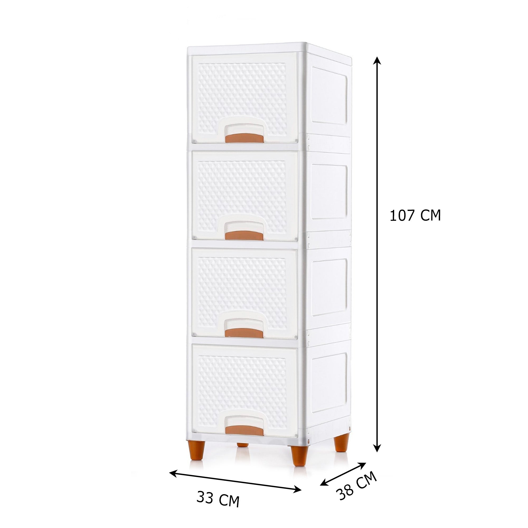 ALOXE Plastic Storage Cabinet