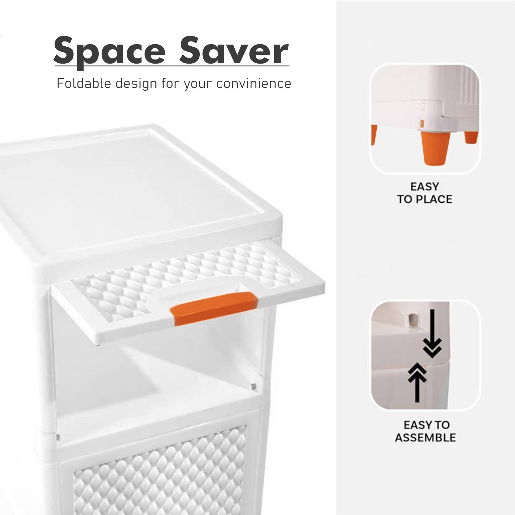 ALOXE Plastic Storage Cabinet