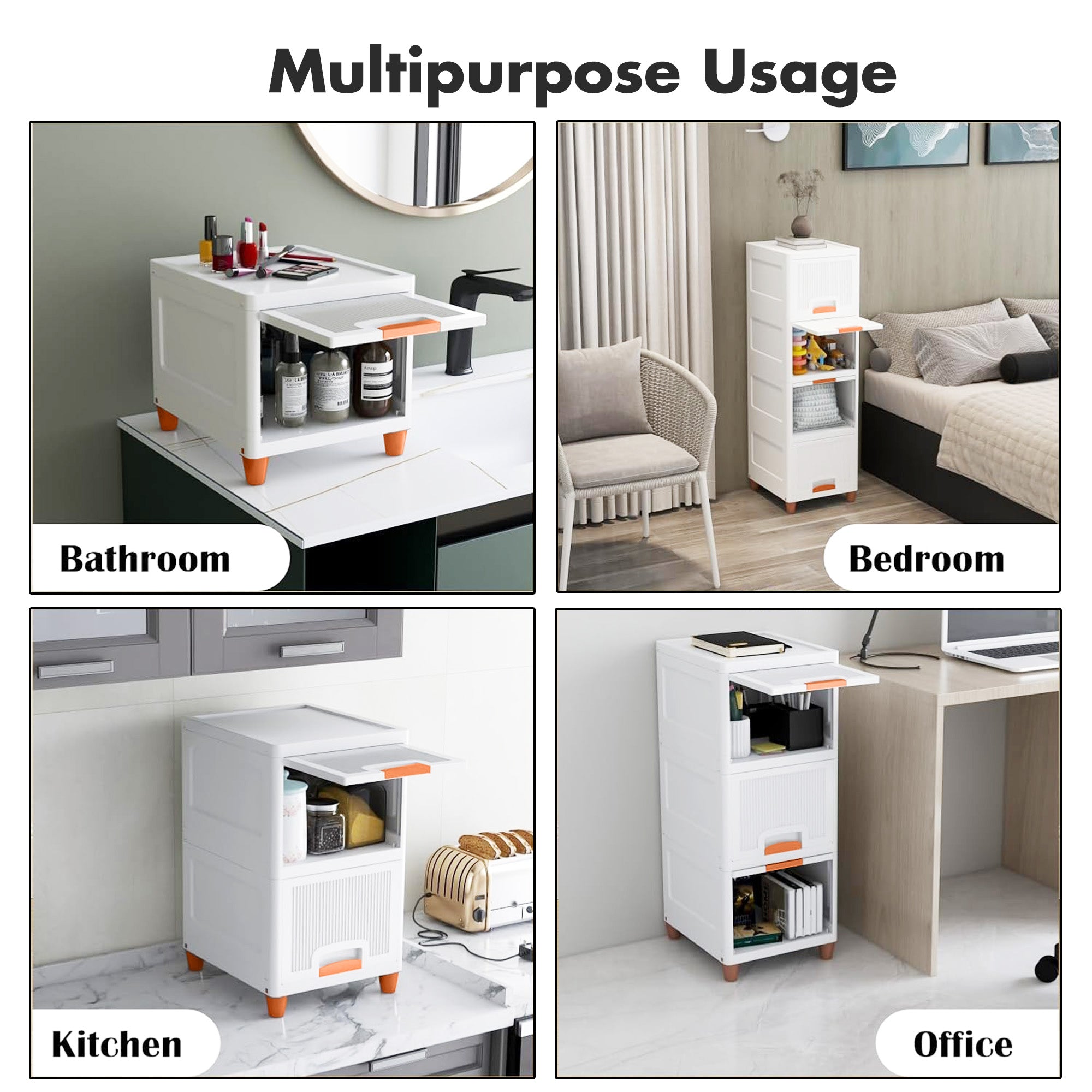 ALOXE Plastic Storage Cabinet
