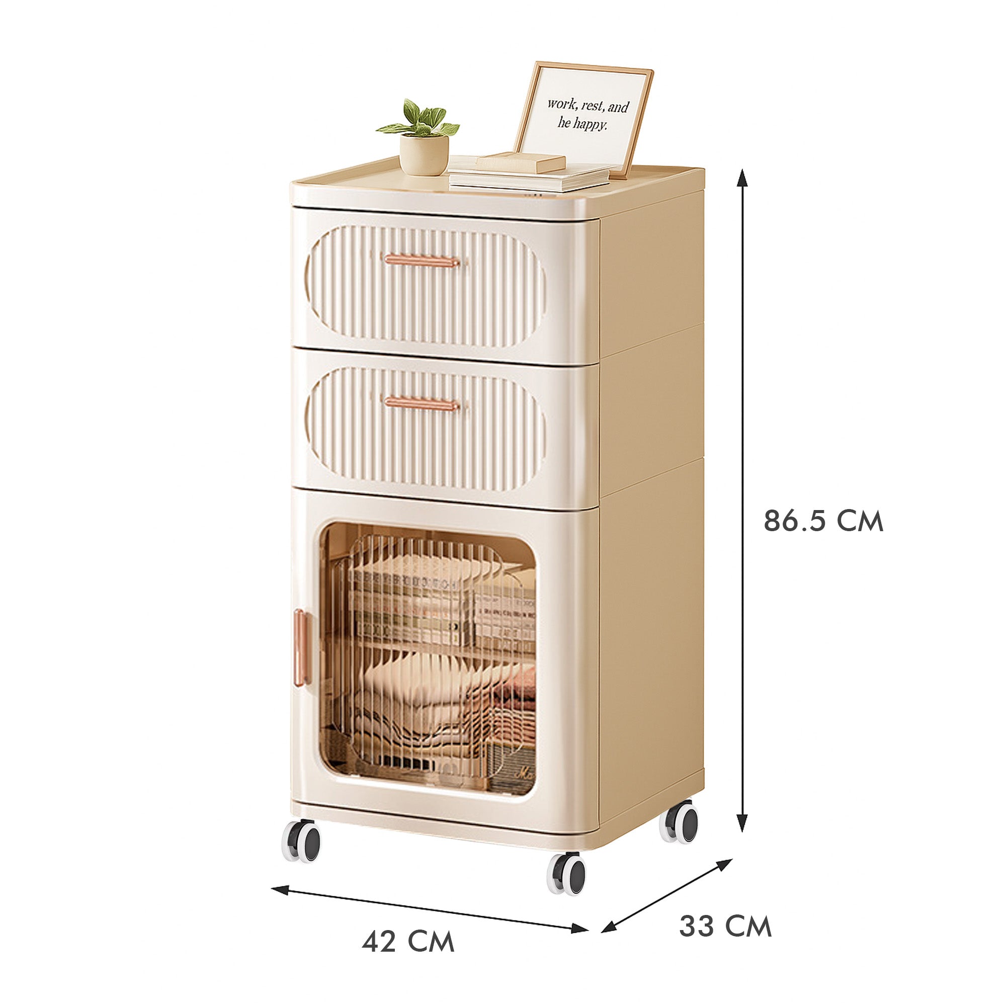 ALOXE Multipurpose Cabinet with Drawer