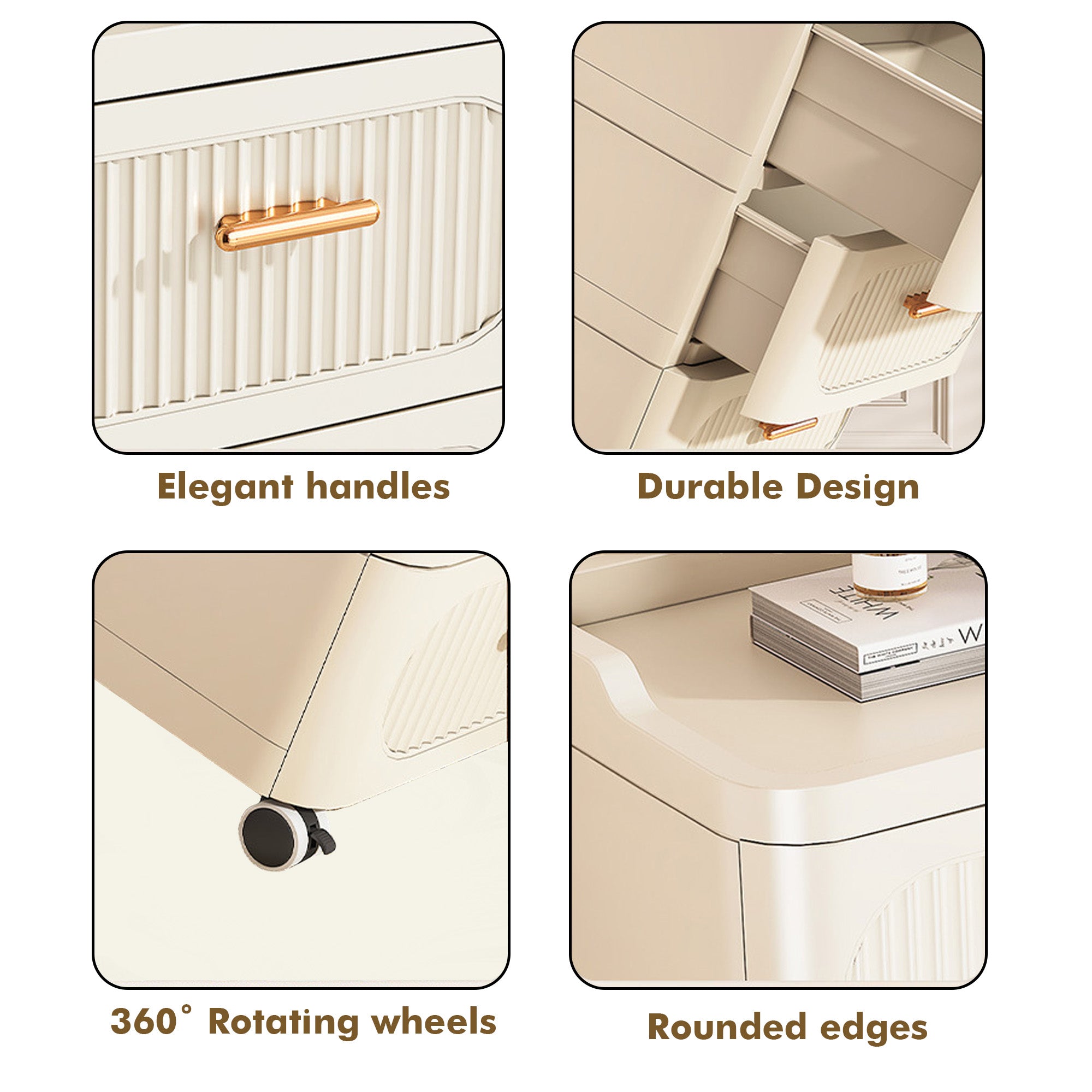 ALOXE Plastic Storage Box and Organizer for Home and Office