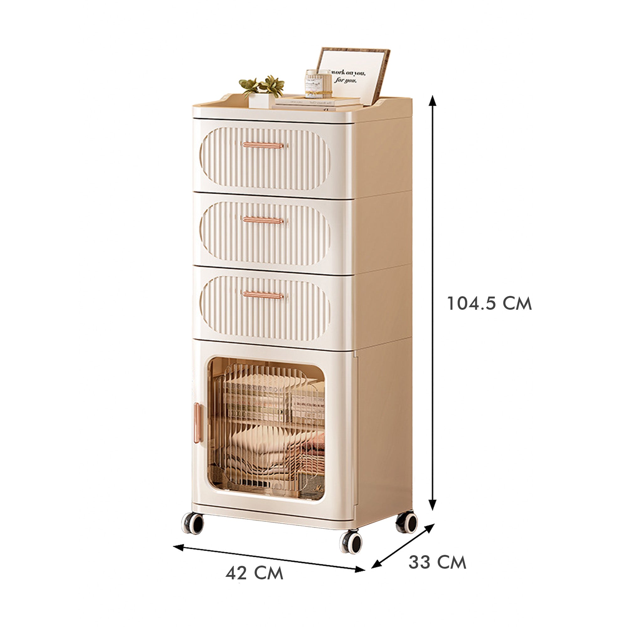 ALOXE Multipurpose Cabinet with Drawer