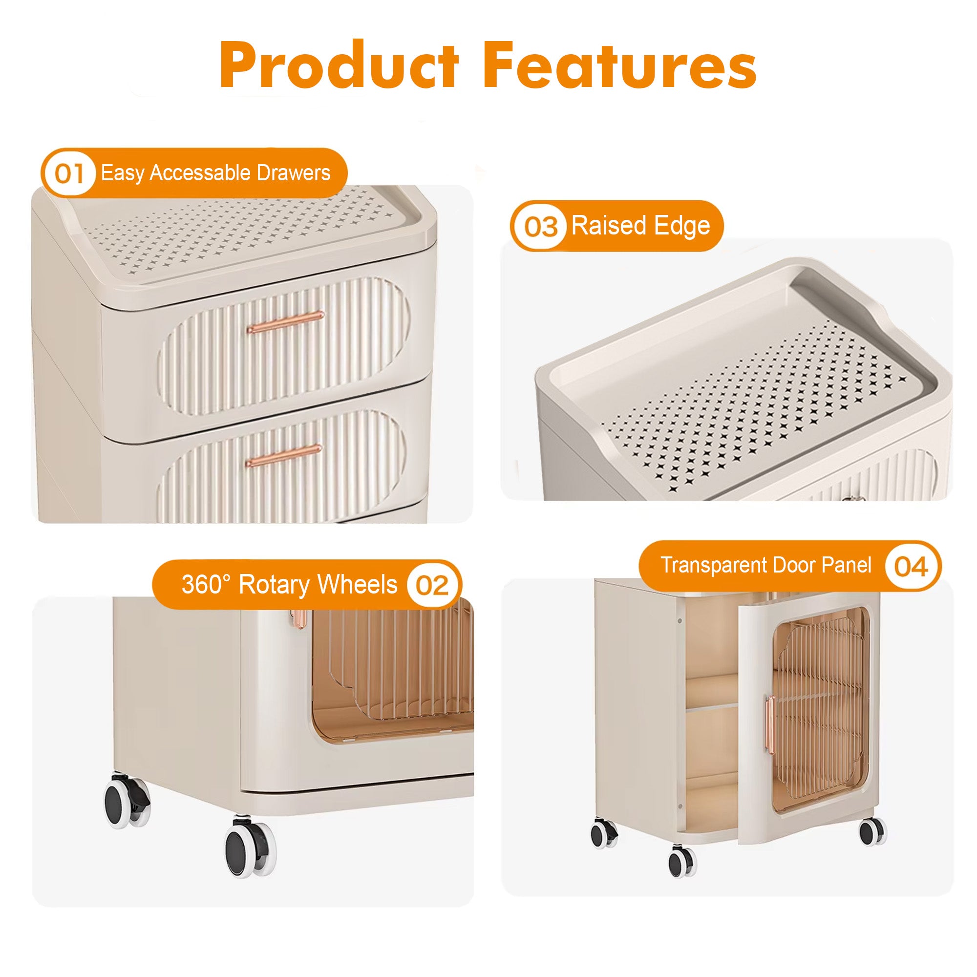 ALOXE Multipurpose Cabinet with Drawer