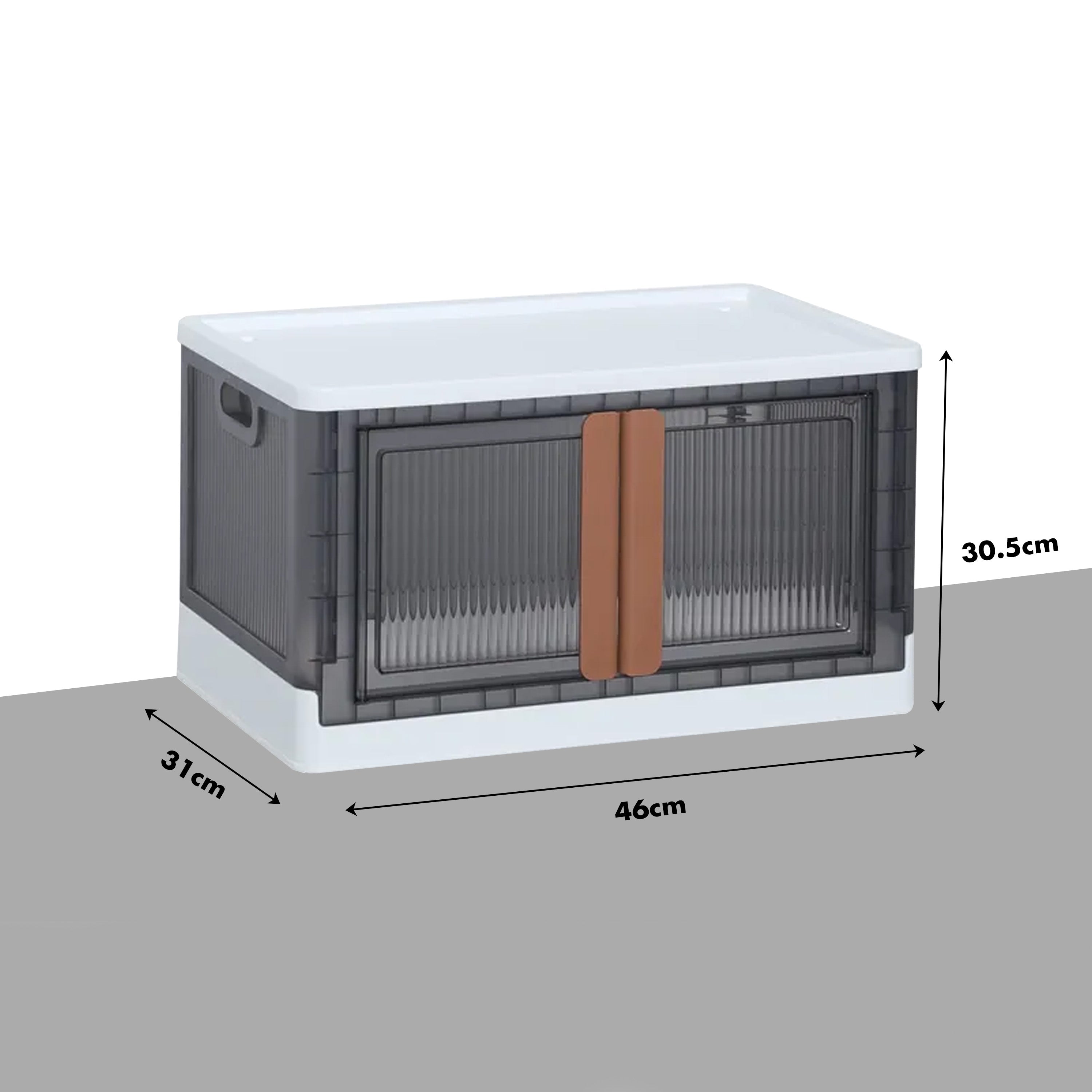 ALOXE Plastic Foldable Cupboard